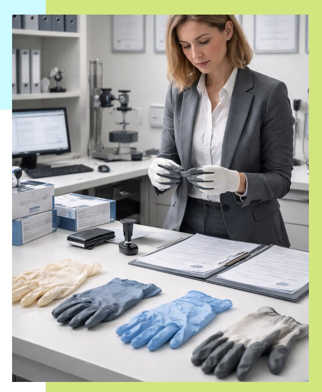 Сертификация перчаток в Троицке от 8764 р. | Алешин-Трц