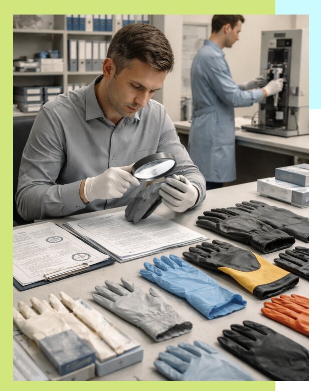 Сертификация перчаток и средств защиты продукции в Троицке