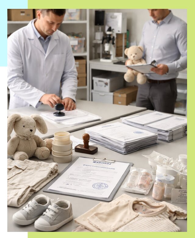 Сертификация детских товаров в Троицке от 15467 р. | Алешин-Трц