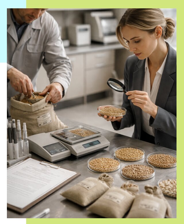 Сертификация зерна в Троицке по цене от 15467 р. | Алешин-Трц