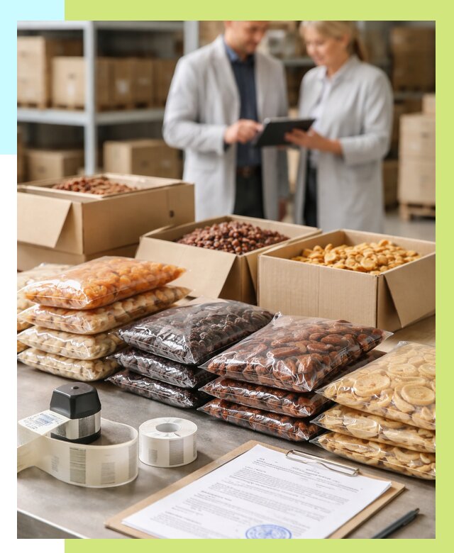 Сертификация сухофруктов в Троицке от 12373 р. | Алешин-Трц под ключ