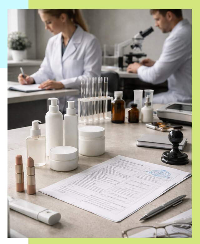 Сертификация косметики в Троицке от 20622 р. - Алешин-Трц