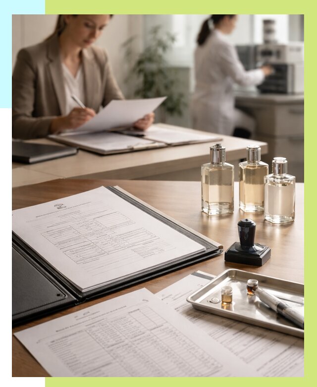 Сертификация парфюмерии в Троицке от 15467 р. | Алешин-Трц