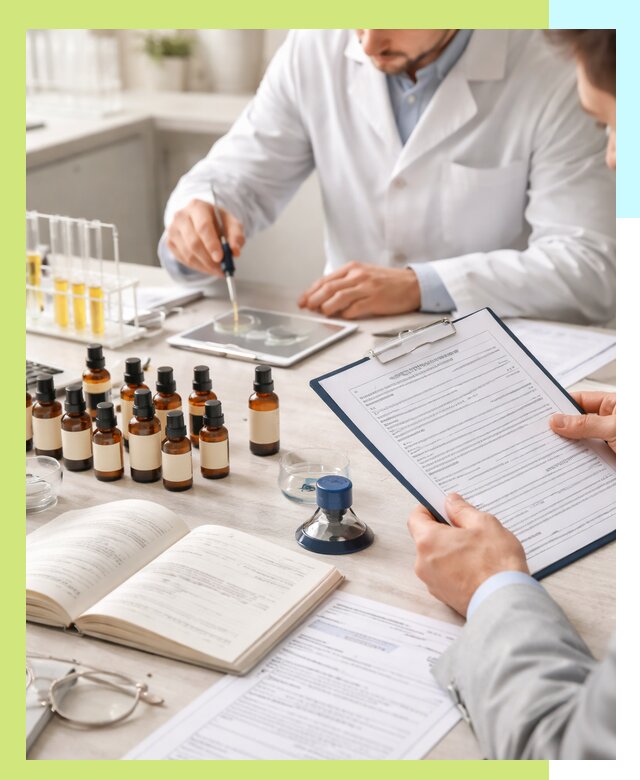 Сертификация эфирных масел и документация качества в Троицке