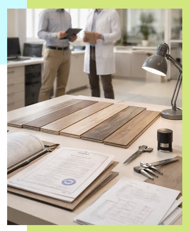 Сертификация ламината в Троицке от 18560 р. под ключ | Алешин-Трц