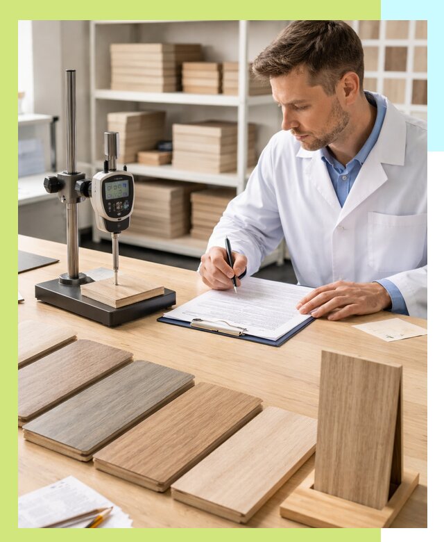 Сертификация ламината с испытаниями и оформлением документов в Троицке