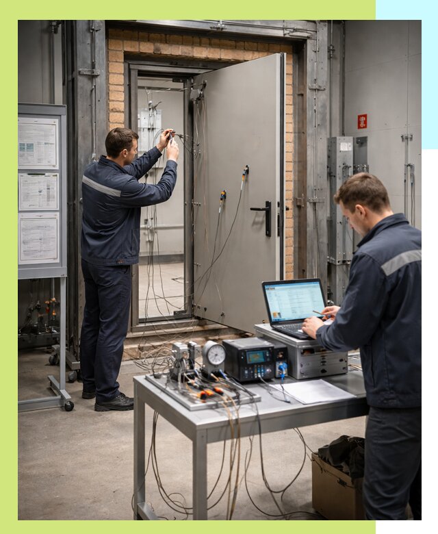 Сертификация противопожарных дверей в Троицке по ГОСТ и ТР