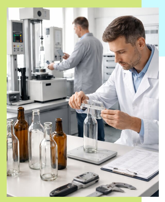 Сертификация стеклянных бутылок и сопутствующей упаковки в Троицке