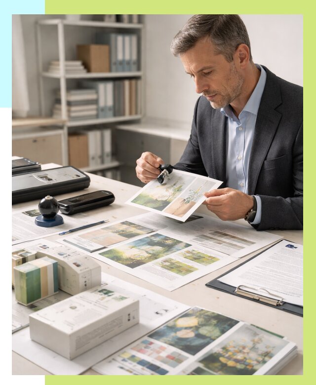 Сертификация полиграфической продукции в Троицке от 12373р.|Алешин-Трц