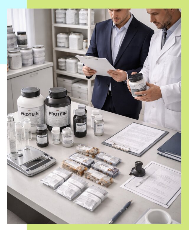 Сертификация спортивного питания в Троицке от 15467 р., Алешин-Трц