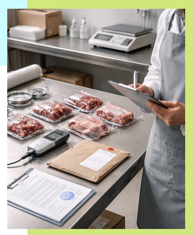 Сертификат на мясо и декларация в Троицке от 8764 р. | Алешин-Трц