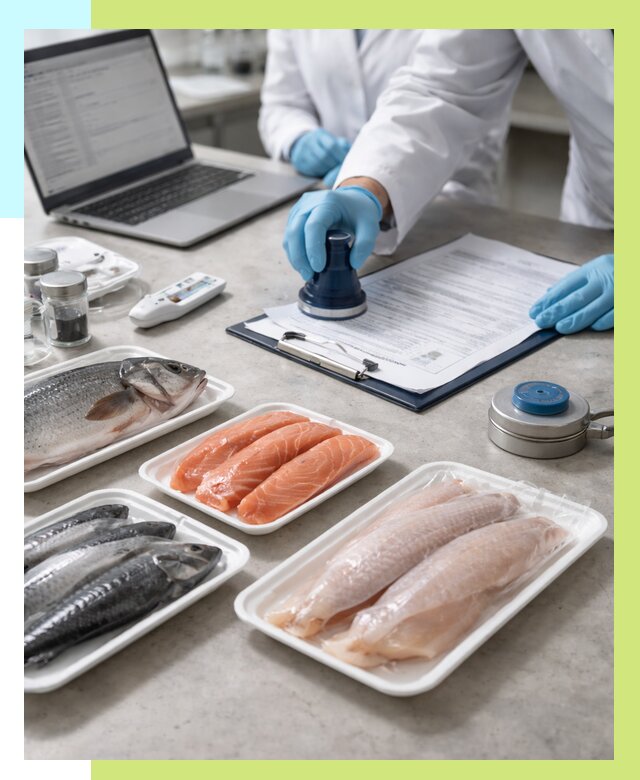 Сертификация рыбы и сертификат в Троицке от 15467 р. | Алешин-Трц