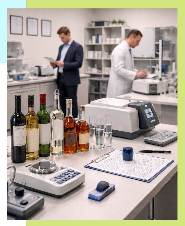 Сертификация алкогольной продукции в Троицке от 25778 р. | Алешин-Трц