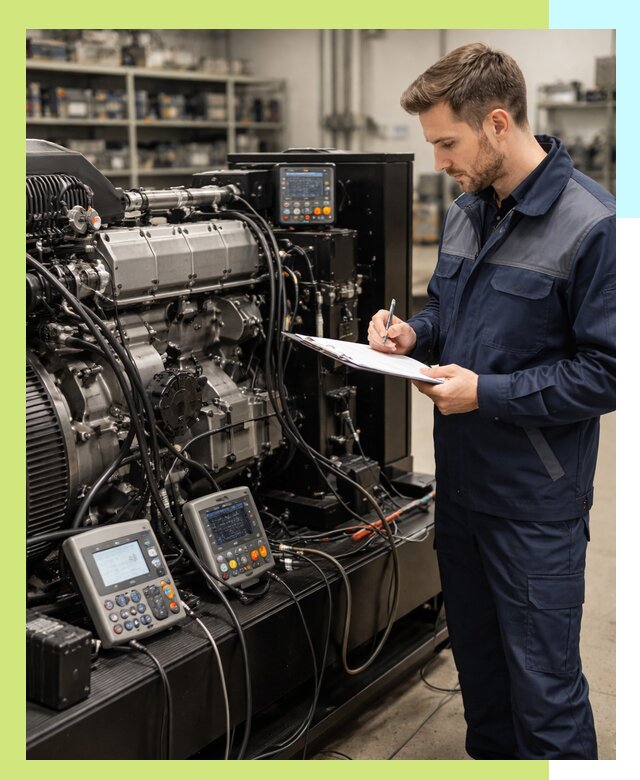 Сертификация дизельных генераторов и их оборудования в Троицке