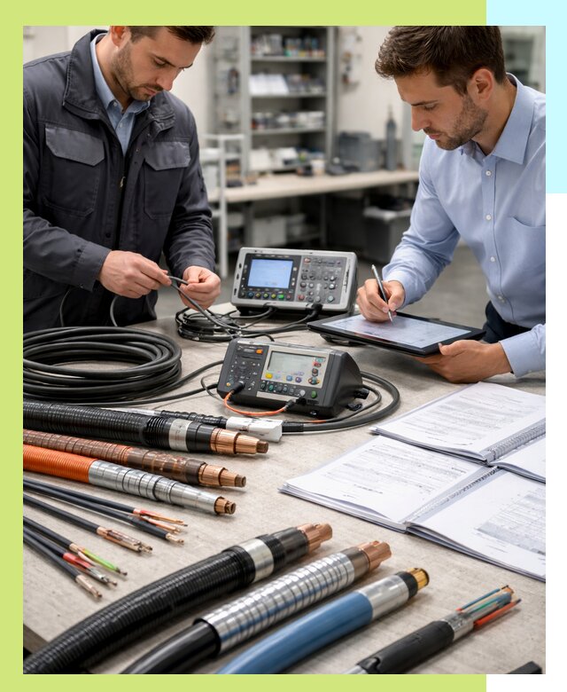 Сертификация кабеля и электропроводки в Троицке под ключ