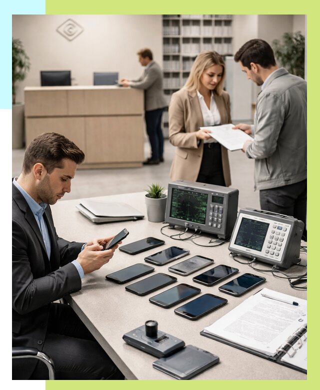 Сертификация телефонов в Троицке от 25778 р. под ключ | Алешин-Трц