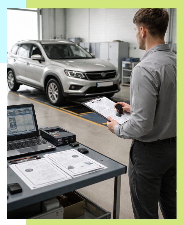 Сертификация транспортных средств в Троицке от 12373 р. | Алешин-Трц