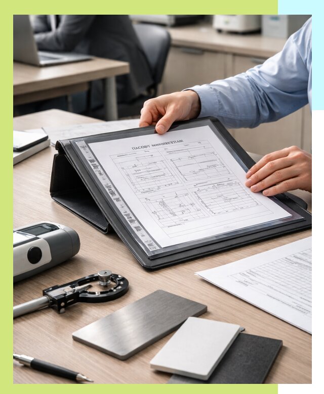 Оформление паспорта материала для продукции в Троицке