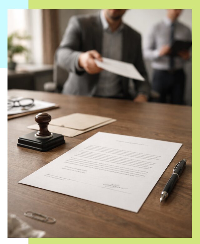 Отказное письмо по сертификации в Троицке от 3609 р. | Алешин-Трц