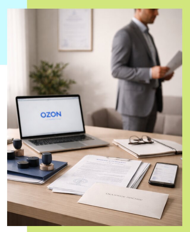 Отказное письмо для Ozon в Троицке от 3609 р. | Алешин-Трц