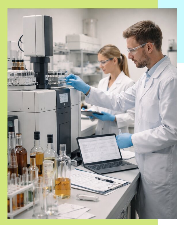 Выдача заключения о спиртосодержании продукции в Троицке