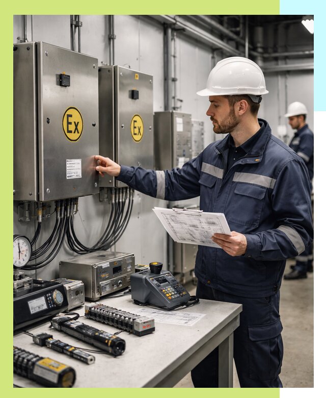 Сертификат взрывозащиты промышленного оборудования в Троицке