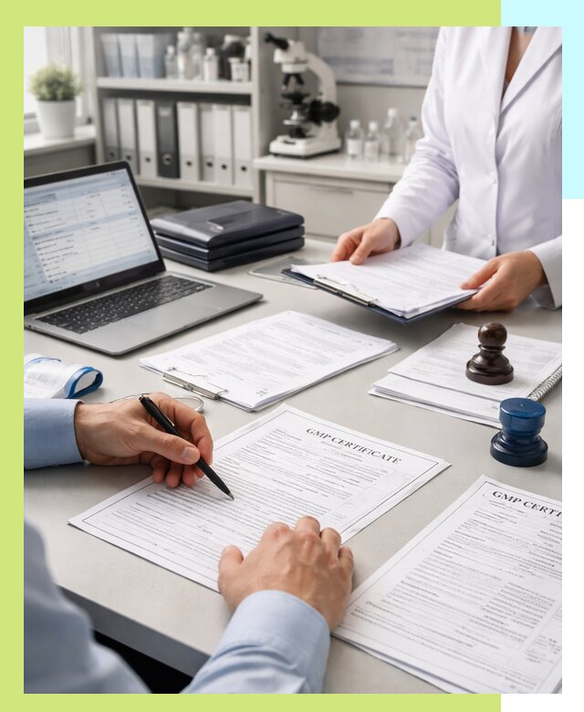 Оформление сертификата GMP в Троицке для фармпроизводства