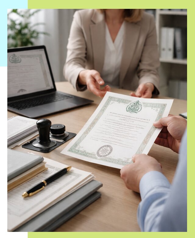 Халяль сертификат в Троицке, получить от 15467 р. | Алешин-Трц