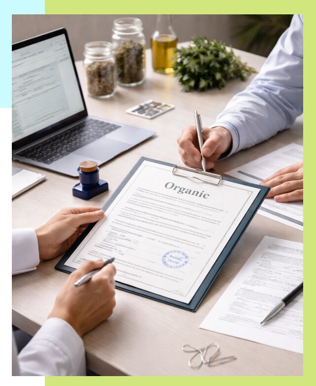 Оформление сертификат органик в Троицке от 30933 р. | Алешин-Трц