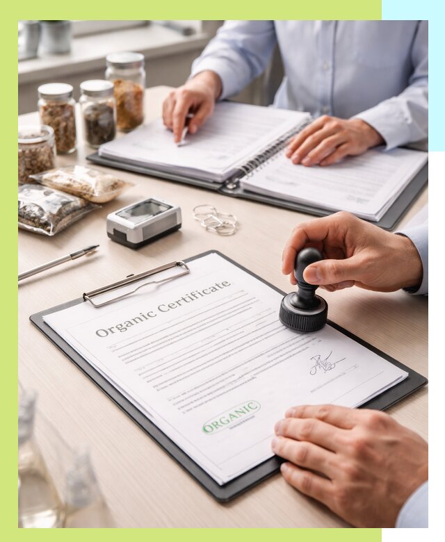 Получение органик сертификата для продукции в Троицке