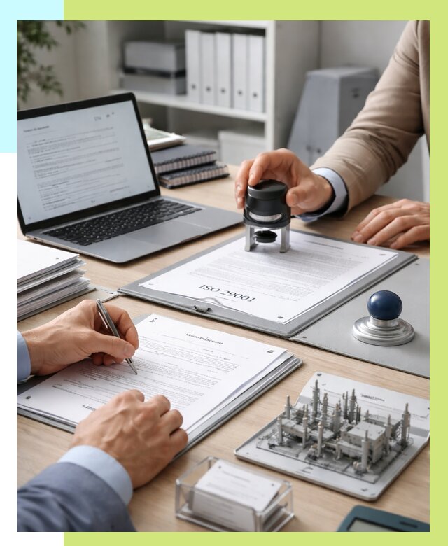 Сертификат ISO 29001 в Троицке под ключ от 77333 р. | Алешин-Трц