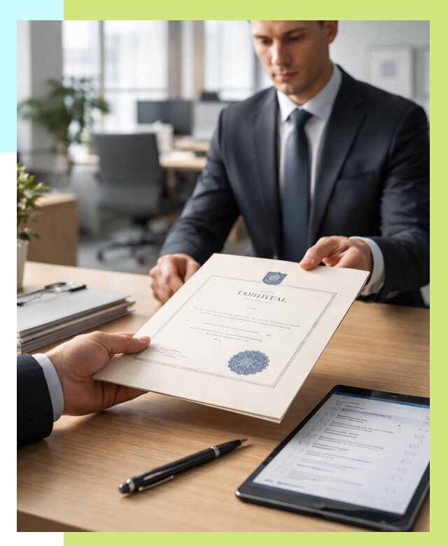 Сертификат ISO 30301 в Троицке от 36089 р. | Алешин-Трц - под ключ