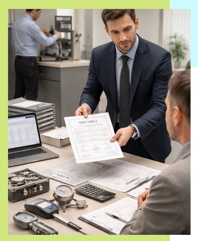 Выдача сертификата ISO 10012 по требованиям метрологии в Троицке