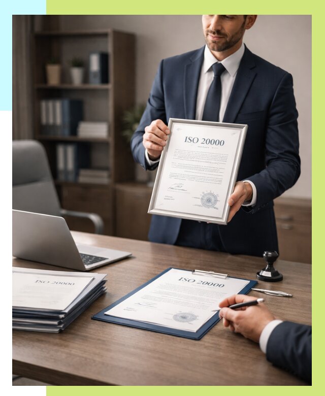 Сертификат ISO 20000 в Троицке под ключ от 123732 р., Алешин-Трц